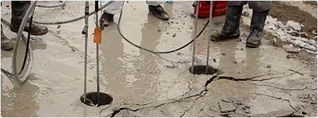 Демонтажные работы с применением гидроклина